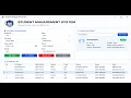 Student Management System Python Tkinter MySQL Desktop Application Demo