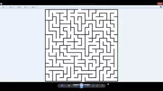 Maze Solver using OpenCV and C