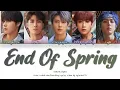 Lagu ONEWE (원위) - 'End Of Spring (나의 계절 봄은 끝났다)' Lyrics (Color Coded_Han_Rom_Eng)