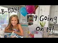 HALLIE'S 9th BIRTHDAY is ONE to REMEMBER! / 9 YEARS OLD GOING ON 19!