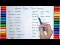 Download Lagu KOSAKATA BAHASA INGGRIS TENTANG ANGGOTA TUBUH MANUSIA (ENGLISH VOCABULARY ABOUT HUMAN BODY)