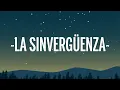 Christian Nodal - La Sinvergüenza (Letra/Lyrics) ft. Banda MS de Sergio Lizárraga