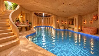 3X Speed I Build a Secret Underground Tunnel with Private Tunnel Pools | Real Life Build