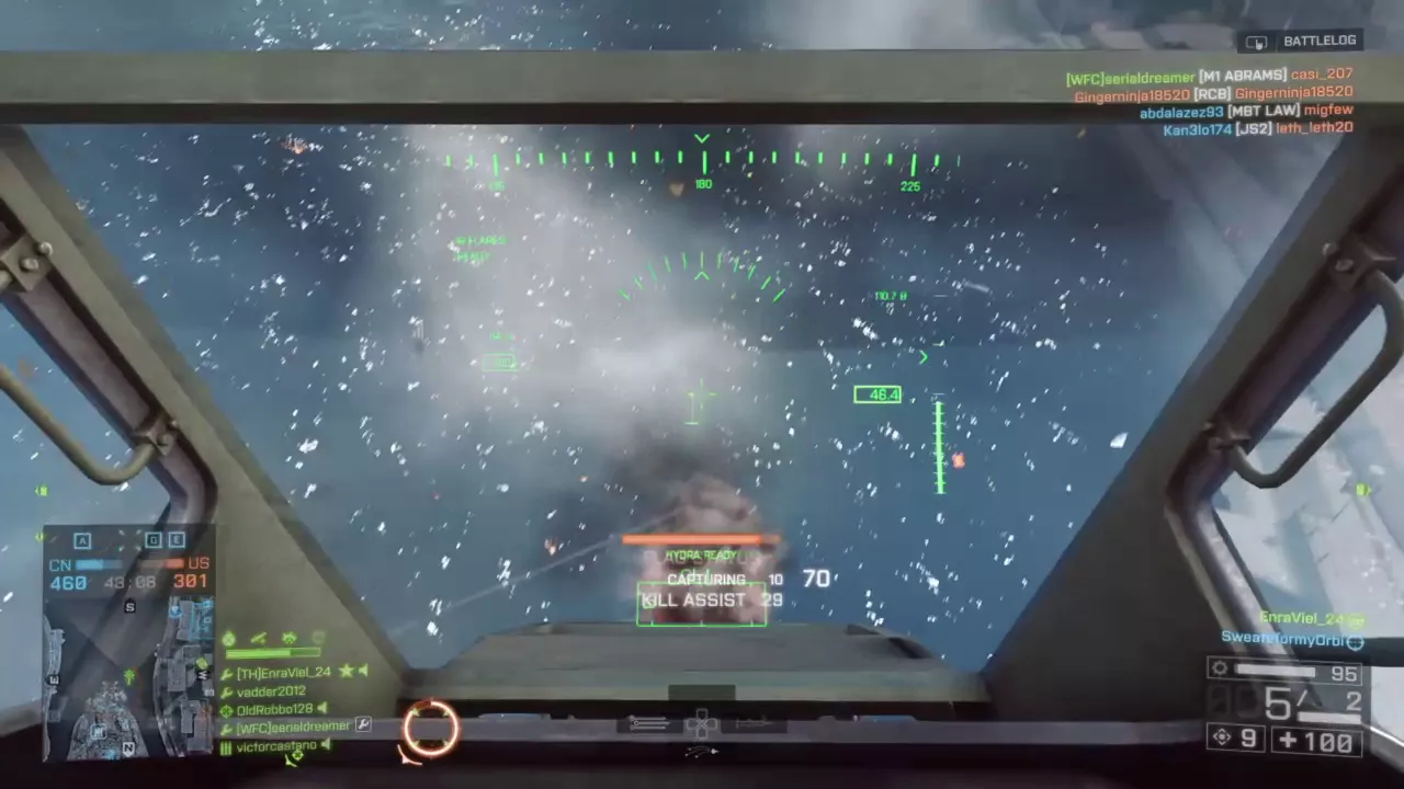 Battlefield 4, heli run ends in a t-bag