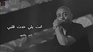 اغنيه انت يلي خدت قلبي من الشاعر تامر عاشور  دندنها