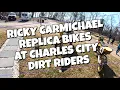 RICKY CARMICHAEL BIKES AT CHARLES CITY DIRT RIDERS