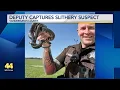Vanderburgh County deputy captures slithery suspect