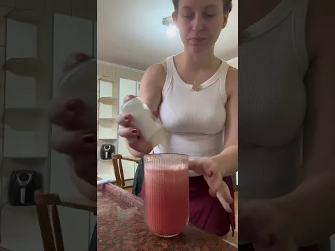 Meu mais novo desejo, suco de tomate 🍅