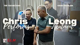 Master Chris Leong helps this man's hand problem | See before and after