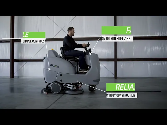 ONYX RX34 | Ride-On 34" Autoscrubber