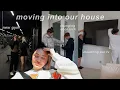 MOVING INTO OUR NEW HOUSE shopping for appliances mounting our tv our new gym stressingggg lol