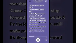 1 Step Forward 3 Steps Back Sped Up Lyrics Song By Olivia Rodrigo 