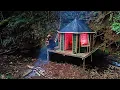 Download Lagu Membangun tempat perlindungan Bambu untuk bertahan hidup di hutan || Camping survival Bushcraft