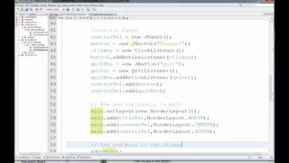 Java Swing GUIs Intro 04 BorderLayout