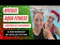 Lagu Christmas Aqua Fitness HIIT Duo Workout- Bitesize Fitness