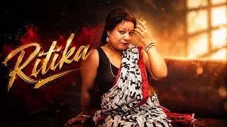 ritikai saree fashion hot bengali beauty 2026 saree model photoshoot bong beauty bong curvy model