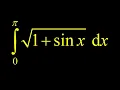 This integral breaks Symbolab Integrate sqrt 1 sin x on zero to pi