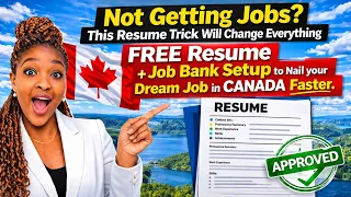 how to get a job in canada create a free canadian resume that gets interviews