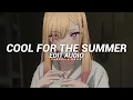 Download Lagu cool for the summer (tiktok remix/sped up) - demi lovato [edit audio]