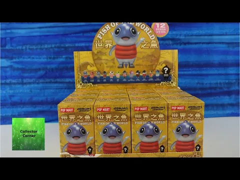 Download MP3 Fish Of The World Pop Mart Chino Lam Blind Box Figure Unboxing
