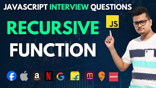 Recursive Function in JavaScript Frontend Interview Question JS Interview Questions