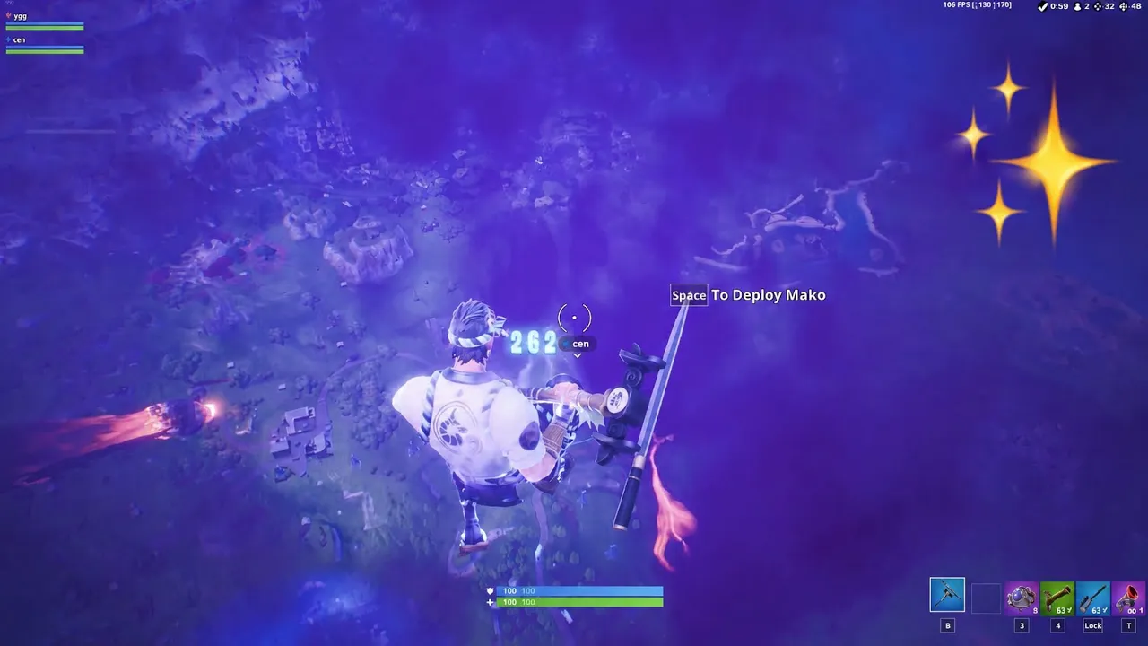 FALLING ✨ | OGFN Trickshot Montage