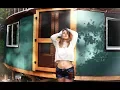 Building an OFF GRID YURT in the Woods Time-lapse START to FINISH
