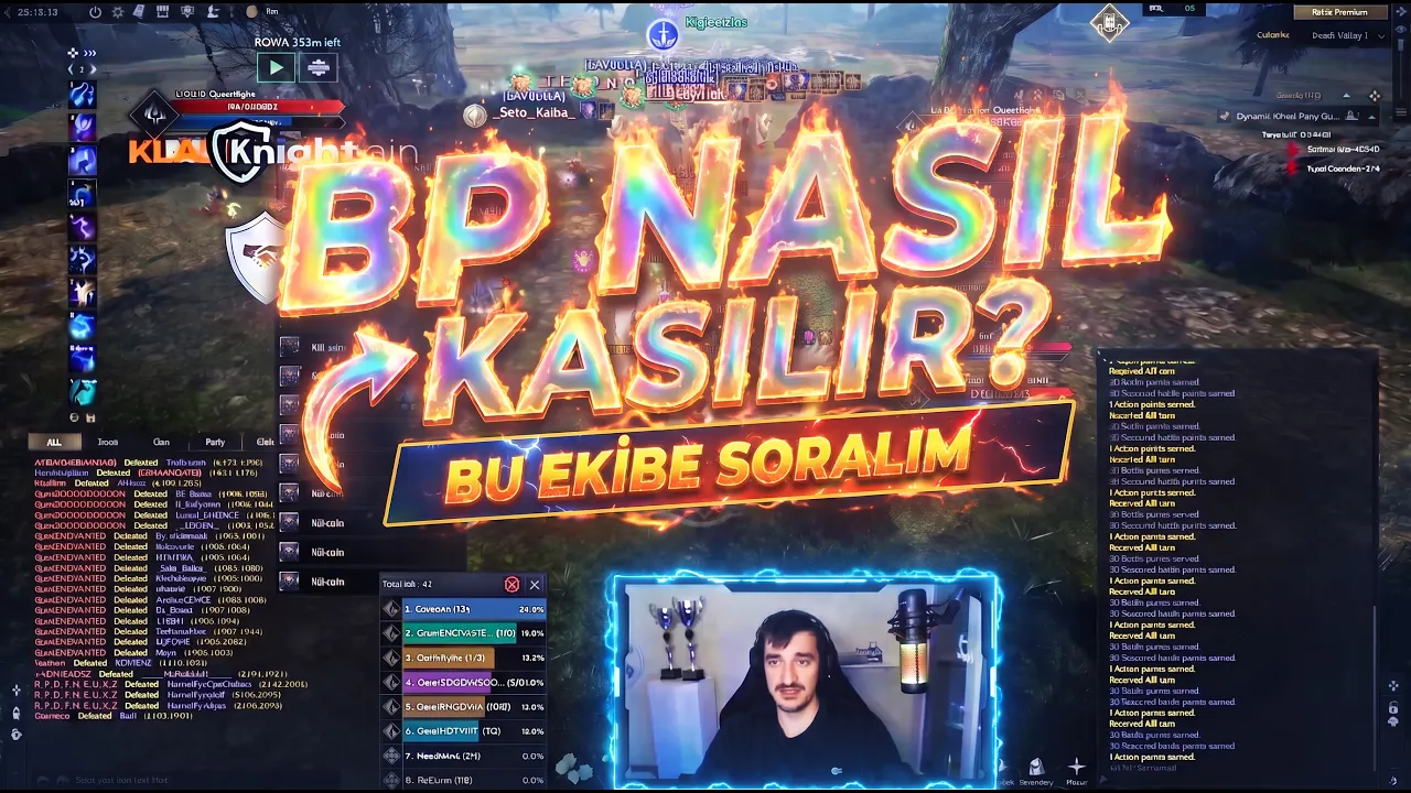 QuietAlpha - (Galantis) Death Valley'e Çıktıklarında 30K Altında BP Kasmıyorlar ! Rise Online