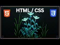 Make flowers using HTML CSS
