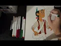 How To Drawing Johnny Appleseed In Coloring From Disney s American Legends