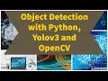 Object Detection using OPENCV YOLO V3 and PYTHON