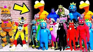 ANIMATRONICS VS TODOS VILOES ASSOMBRADOS? | GTA V Five Nights at Freddy's