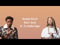Roddy ricch - bacc seat ft. Ty dolla $ign lyrics official