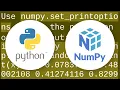 Pretty-print a NumPy array without scientific notation and with given precision