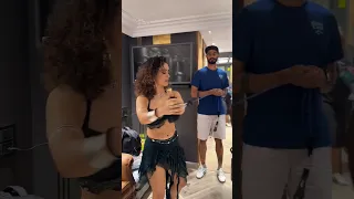 Sanya Malhotra Intense Workout Routine Sanya Sanyamalhotra Workout Bollywood 