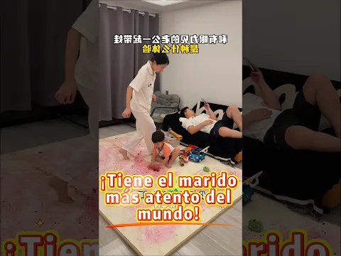 ¡Tiene el marido más atento del mundo! ¡Qué envidia!❤️👪