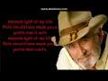Amanda Don Williams with Lyrics.