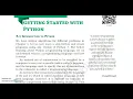 XI Science 5 Started With Python