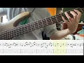白色蜉蝣 / Aimer   ベース BASS COVER [TAB譜]