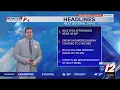 WPRI 12 Weather Forecast 26 Nice Weather Today Snow Showers on Sunday