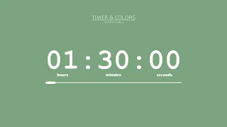 1 5 Hour Timer Sweet Green Screen Countdown