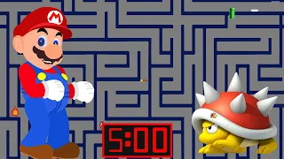 5 Minute Timer SUPER MARIO MAZE SUPPER MAIRO GAME