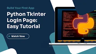 Python Tkinter GUI Create a Working Login Screen from Scratch