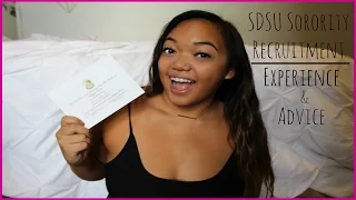 My SDSU Sorority Recruitment Experience