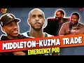 Jeff Teague REACTS to Khris Middleton TRADE to Wizards Kyle Kuzma to Bucks Club 520