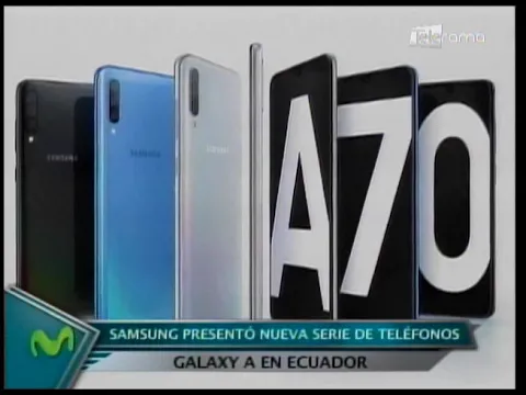 Samsung presentó nueva serie de teléfonos Galaxy A en Ecuador