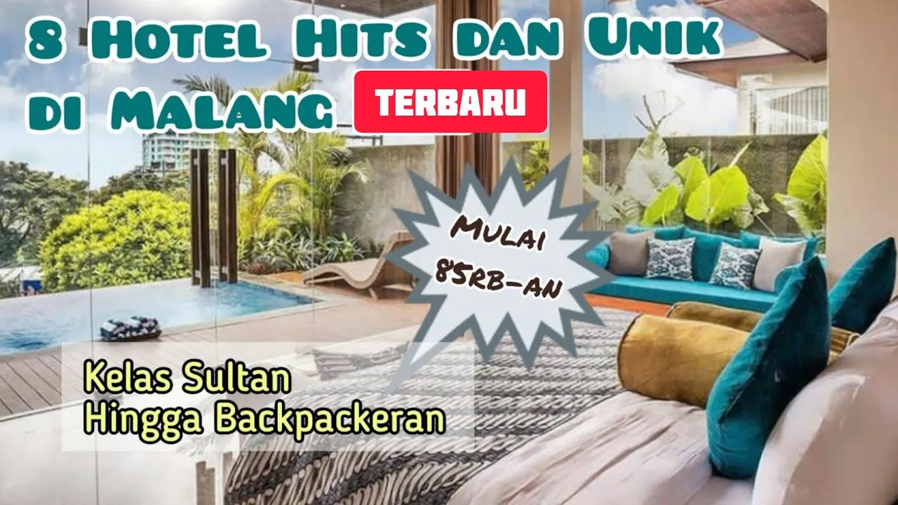 PANTESAN VIRAL! Hotel murah pol di Batu, Seulawah Resort&Cafe. Gak sampe 100 RIBU, ada kolam renang!