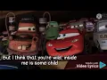 You might think. song lyrics. cars 2