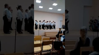 Танец средней школы номер 4 Дзержинск 