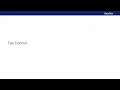 Grouping controls and Control Tab